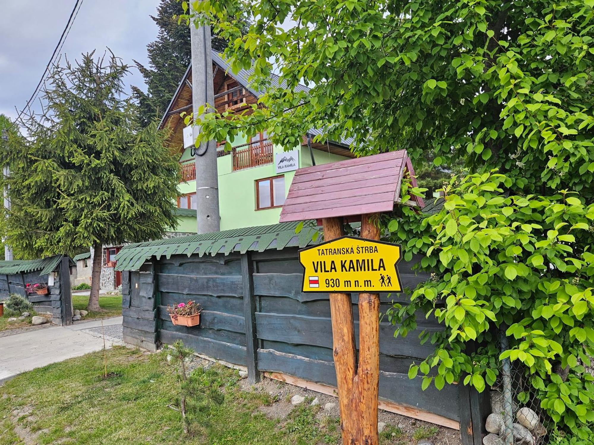 Vila Kamila Татранска-Штрба Экстерьер фото